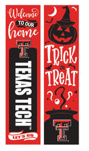 46" Double Sided Leaner, Texas Tech University, Halloween
