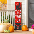 46" Double Sided Leaner, Texas Tech University, Halloween