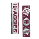 46" Double Sided Leaner, Texas A&M, Christmas