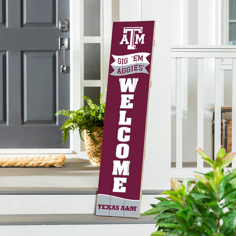 Texas A&M Large Single Sided Leaner, 46"