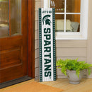 46" Double Sided Leaner, Michigan State University, Christmas