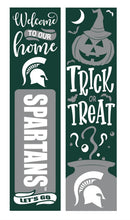 46" Double Sided Leaner, Michigan State University, Halloween