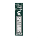 46" Double Sided Leaner, Michigan State University, Halloween