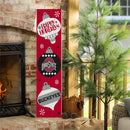 46" Double Sided Leaner, Ohio State University, Christmas