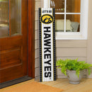 46" Double Sided Leaner, University of Iowa, Christmas