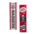 46" Double Sided Leaner, University of Wisconsin-Madison, Christmas