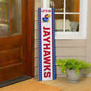 46" Double Sided Leaner, University of Kansas, Christmas