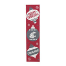 46" Double Sided Leaner, Washington State University, Christmas