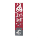 46" Double Sided Leaner, Washington State University, Halloween
