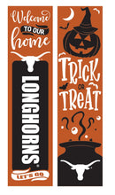 46" Double Sided Leaner, University of Texas, Halloween