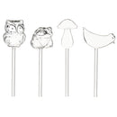 Woodland Friends Self-Watering Glass, 4 Asst, 12 PC CDU