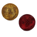 VivaStyle Gazing Ball, LED Crackle Glass Decorative Ball, 8"H,  Asst of 2