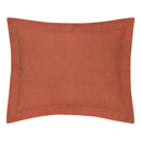 Terra Cotta Matelasse Std Sham