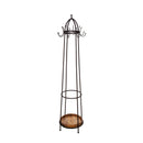 Iron Obelisk Coat Rack