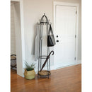 Iron Obelisk Coat Rack