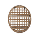 Woven Oval Wall Shelf