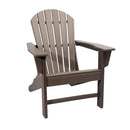 Resin Adirondack Chair Brown