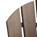 Resin Adirondack Chair Brown