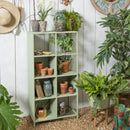 Iron Outdoor Storage with 8 Cubes