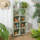 Iron Outdoor Storage with 8 Cubes