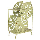 Outdoor Potting Table / Storage Display, Monsterra Leaf