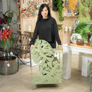 Outdoor Potting Table / Storage Display, Monsterra Leaf