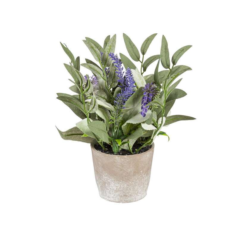 Faux Greenery Potted Florals, 3 ASST