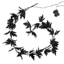 Halloween Maple LED Color Changing Garland, 72"L