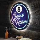 LED Wall Décor, Neo Lite, Large Round, Game Room