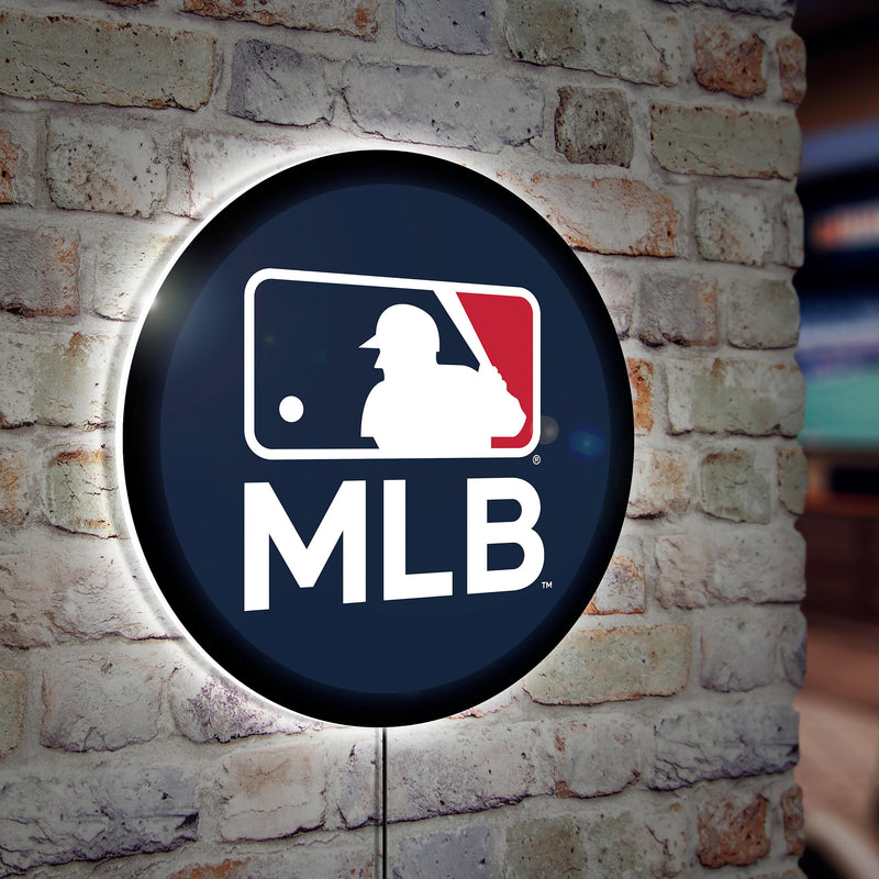 LED Wall Decor, Edgelite, Small Rounds, MLB Logo,