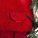 Noel Santa & Snowman Standing Plush LED Decor