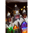 8'' LED Train Station Scene with Animated Train and 8 Holiday Songs,8led368