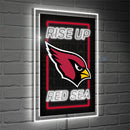 Arizona Cardinals NFL Football Rectangle Neolite LED Decor