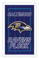 Baltimore Ravens NFL Football Rectangle Neolite LED Decor