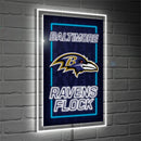 Baltimore Ravens NFL Football Rectangle Neolite LED Decor