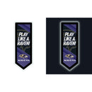Baltimore Ravens NFL Football Pennant Glazelite LED Decor
