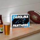 Carolina Panthers NFL Football Rectangle Desklite LED Decor