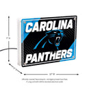 Carolina Panthers NFL Football Rectangle Desklite LED Decor
