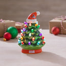 8" LED Ceramic Christmas Tree, Cleveland Browns,8led3807t