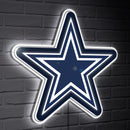 Dallas Cowboys LED Wall Decor, Glazelite, Logo