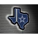 Dallas Cowboys NFL Football State Shape Edgelite LED Decor
