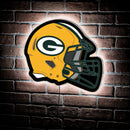 Green Bay Packers NFL Football Helmet Edgelite LED Decor