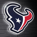 Houston Texans LED Wall Decor, Glazelite, Logo
