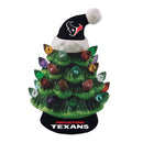 8" LED Ceramic Christmas Tree, Houston Texans