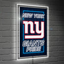 New York Giants NFL Football Rectangle Neolite LED Decor