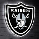 Las Vegas Raiders LED Wall Decor, Glazelite, Logo