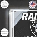 Las Vegas Raiders NFL Football Rectangle Desklite LED Decor