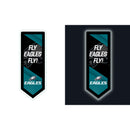 Philadelphia Eagles NFL Football Pennant Glazelite LED Decor