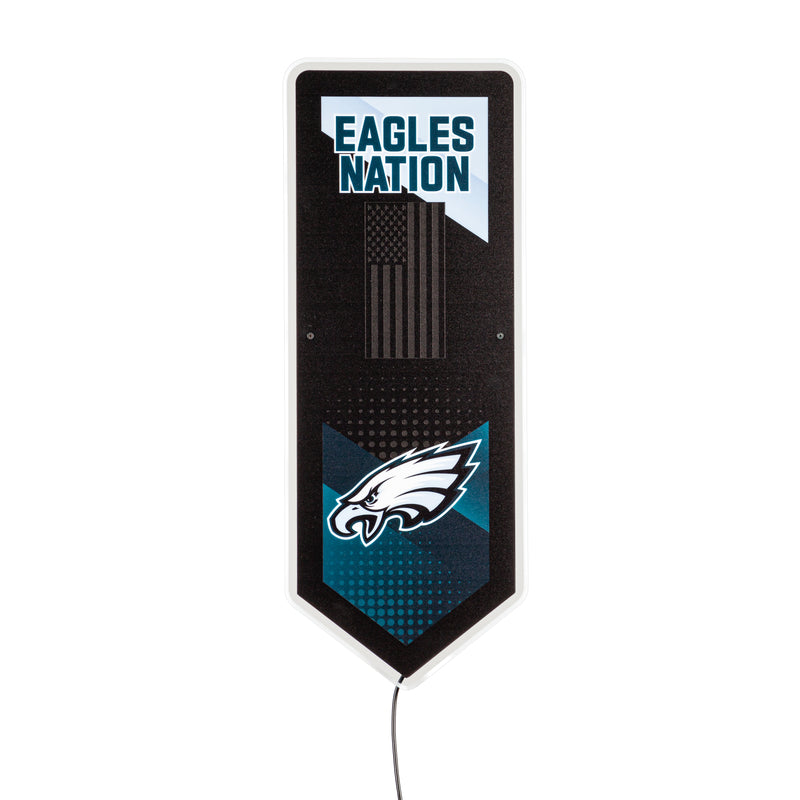 Philadelphia Eagles NFL Football Pennant Glazelite LED Decor