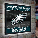 Philadelphia Eagles 23"H x 23"L LED Wall Decor, Edgelite, Square